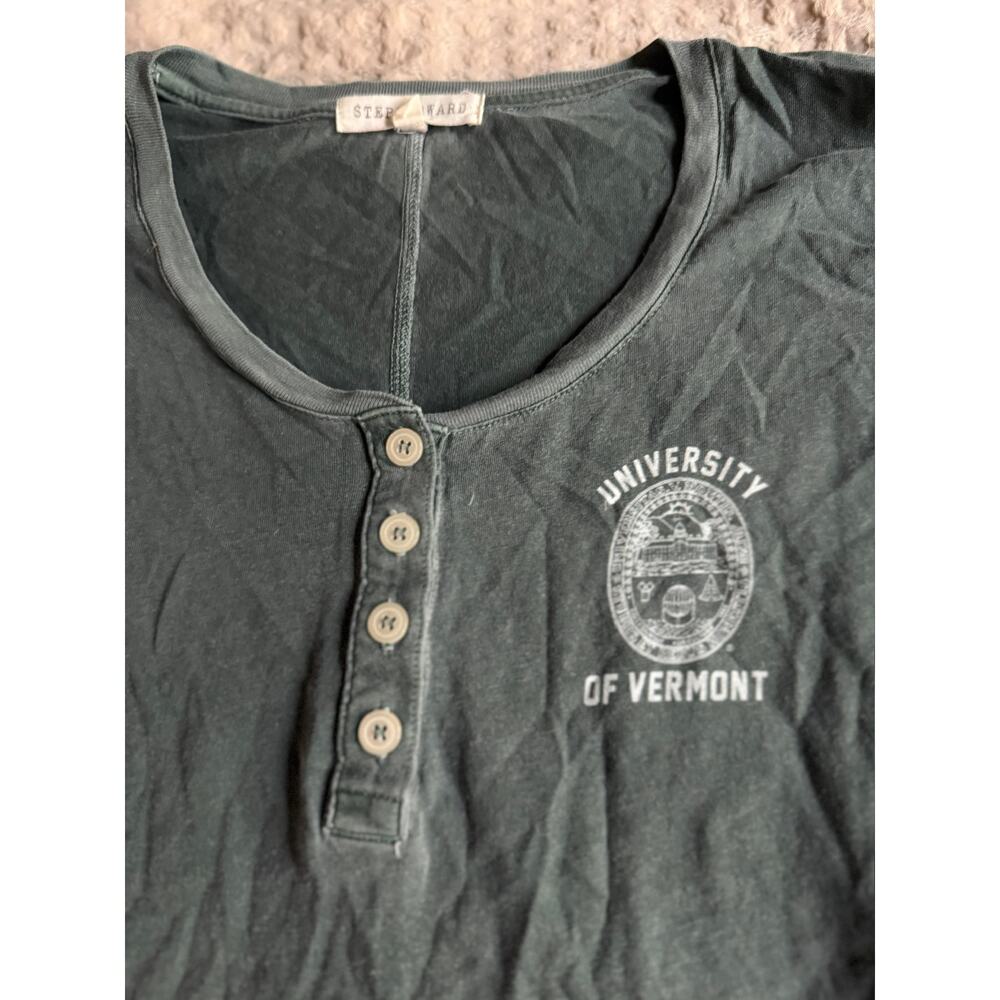 University of Vermont UVM Catamounts StepForward Green Long Sleeve